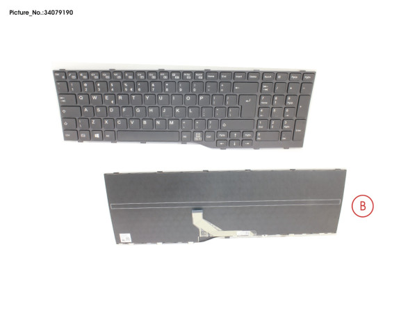 KEYBOARD BLACK US WIN10