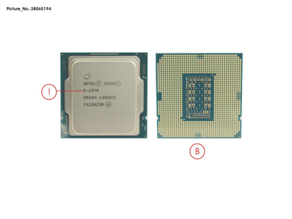 CPU XEON E-2378