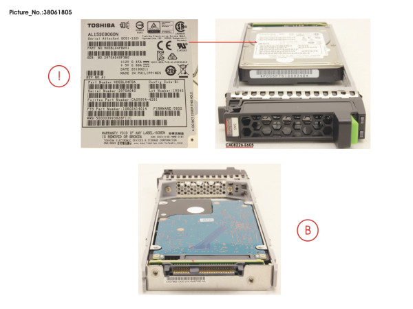 DX S3/S4 HD DRIVE 2.5" 600GB 10K