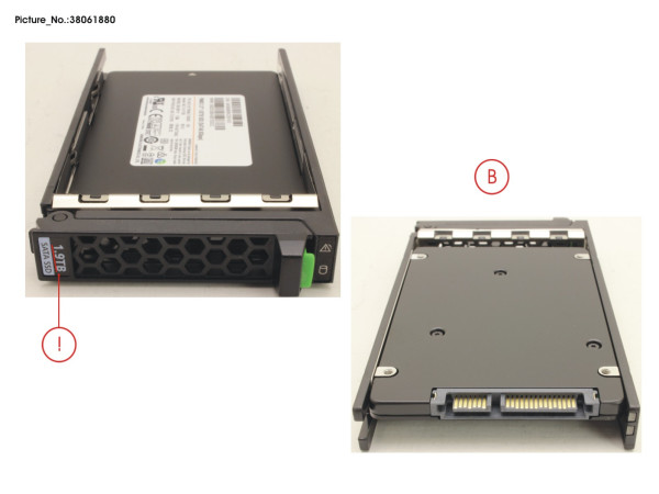 SSD SATA 6G 1.92TB READ-INT. 2.5" PM883