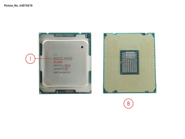 CPU XEON W-2255 10C 3.7GHZ 165W