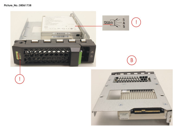 SSD SAS 12G 1.92TB READ-INT. 3.5' H-P EP