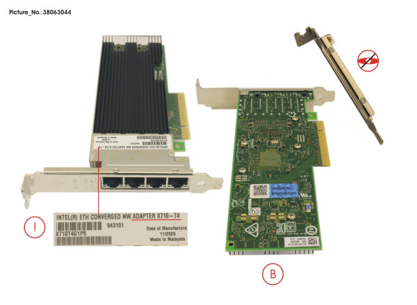 PLAN EP X710-T4 4X10GBASE-T