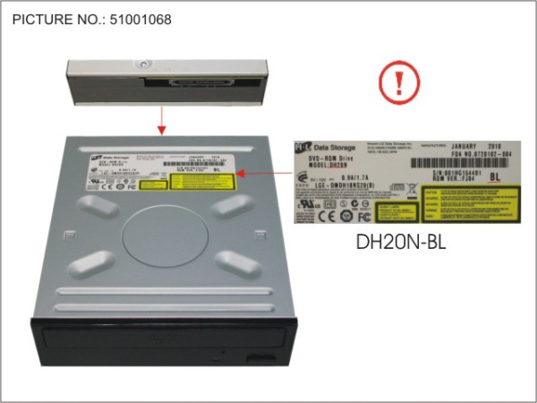 SATA DVD-ROM BL