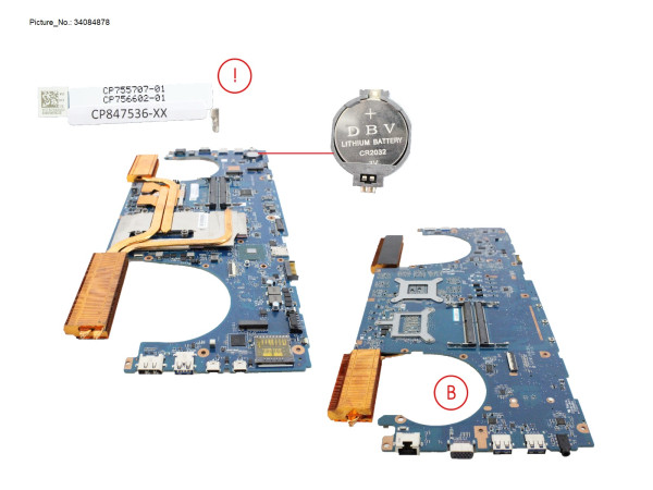 MB ASSY E-2186M N18E-Q3 P4200 (PRVD)