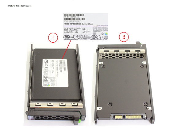 SSD SATA 6G 960GB MU SFF