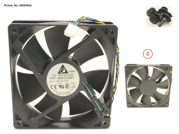 FAN KIT (DELTA) FOR CELSIUS M770