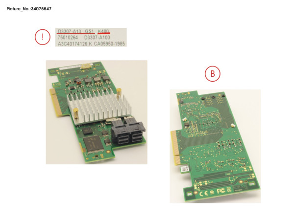 PRAID CP400I SAS 12G