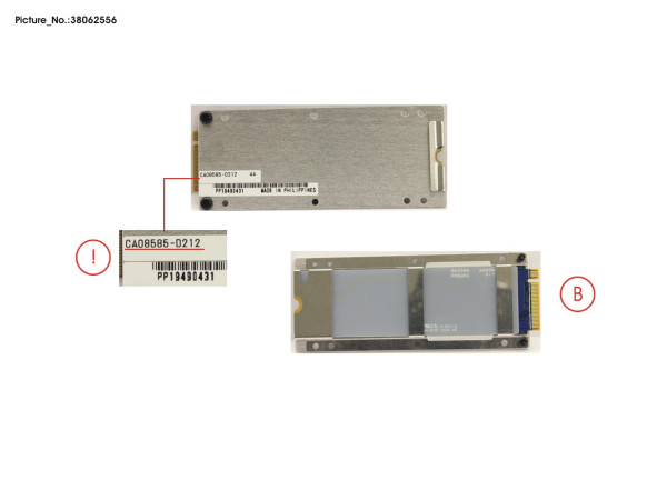 DX200 S5 SPARE BUD(M.2) T3/512GB