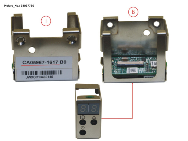 DX S3 HD-DE OPERATOR DISPLAY PANEL ODP