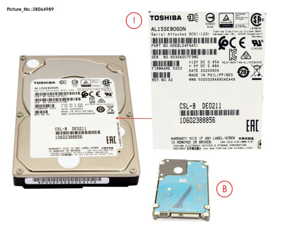 HD SAS 12G 600GB 10K SFF 512N HP EP