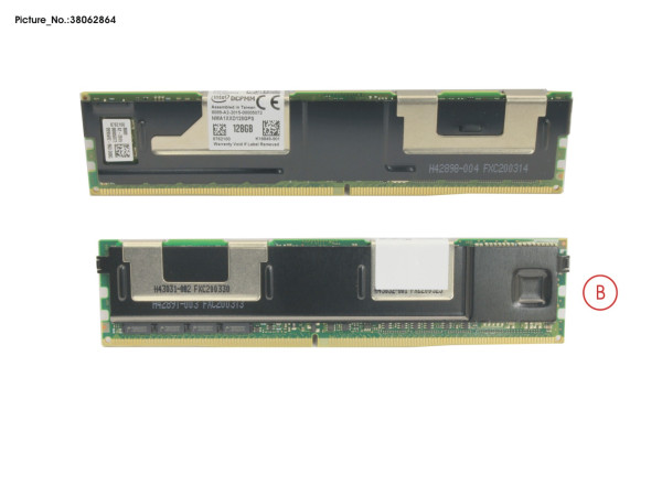 128GB (1X128GB) 1RX4 DCPMM-2666 ECC