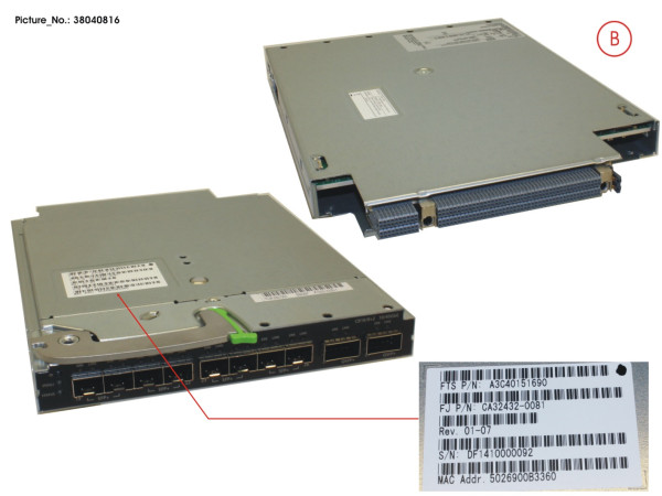 40GBE CONNECTION BLADE 18/8+2