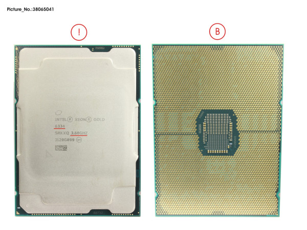 CPU XEON GOLD 6334