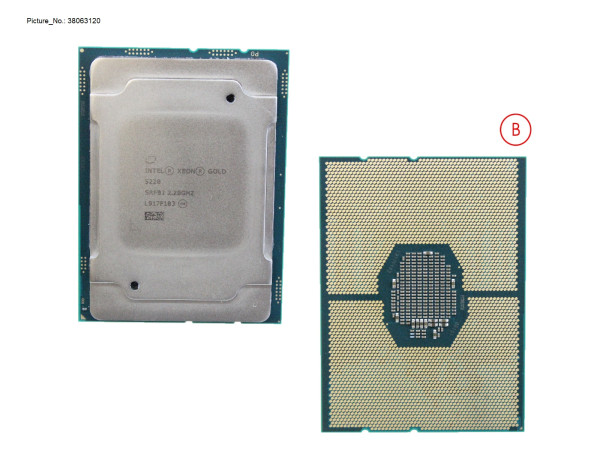 CPU INTEL XEON GOLD 5220 2200 12,5" W
