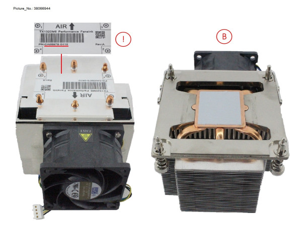 PERFORMANCE FANSINK FOR 95W CPU