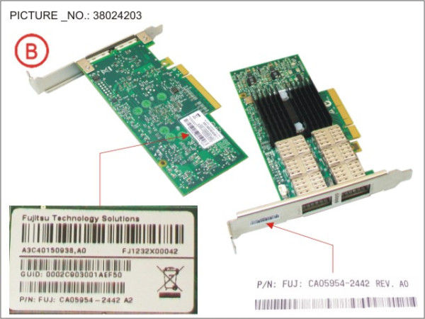 IB HCA 40GB 2 PORT QDR ENHANCED