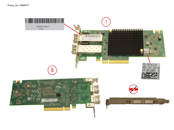 PFC EP LPE36002 2X 64GB PCIE V4