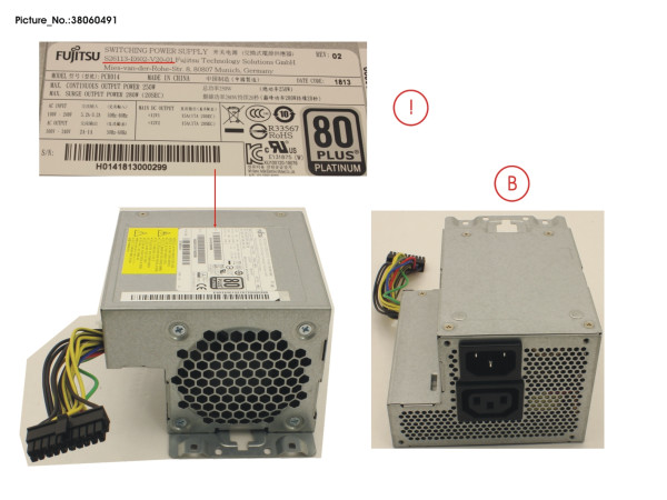 PSU 250W