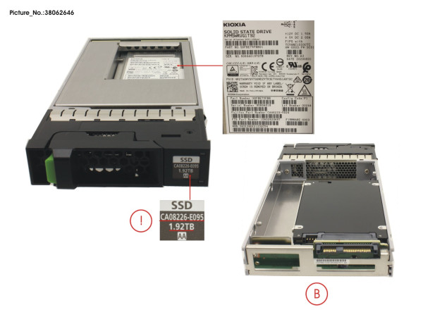 DX S5 FIPS SSD SAS 3.5' 1.92TB 12G