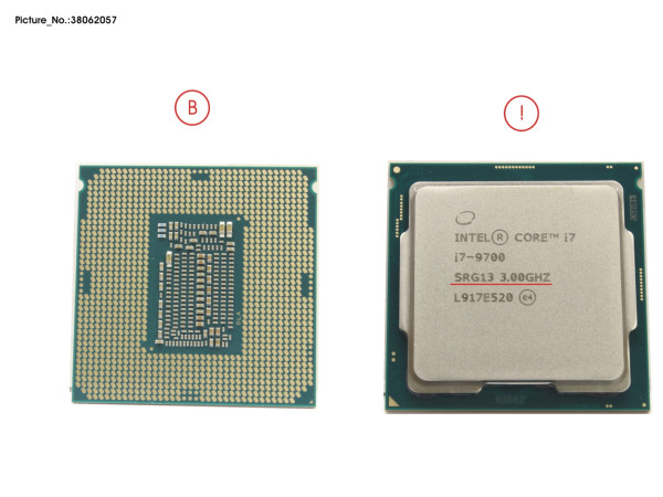 CPU CORE I7-9700 3.0GHZ 65W