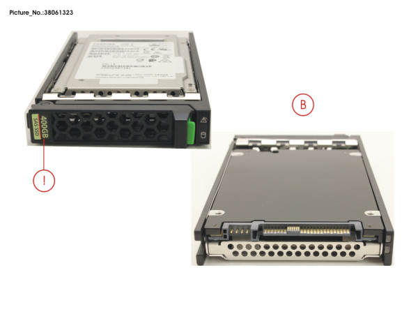 SSD SAS 12G 400GB WRITE-INT. 2.5' H-P EP