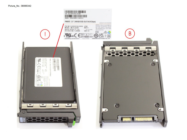 SSD SATA 6G RI 240GB SFF