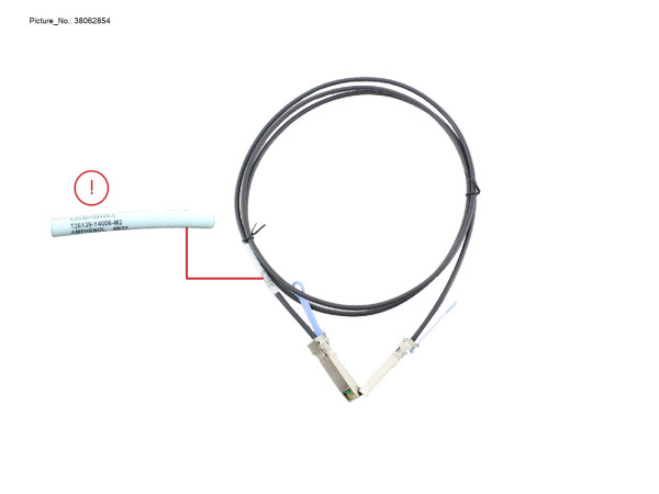 SFP+ ACTIVE TWINAX CABLE FUJITSU 2M