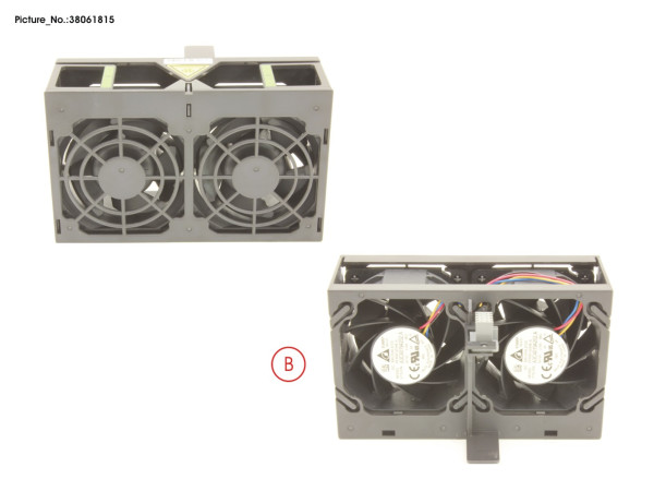 FAN MODULE ASSY 2X60X38