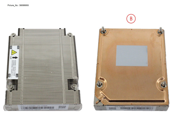 RX1330M6 CPU_FANSINK PERFORMANCE FOR 95W