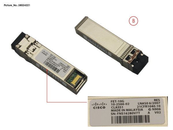 FET 10GB-SR-MMF CISCO