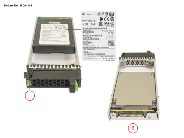 JX40 S2 TLC SSD 3.2TB MU