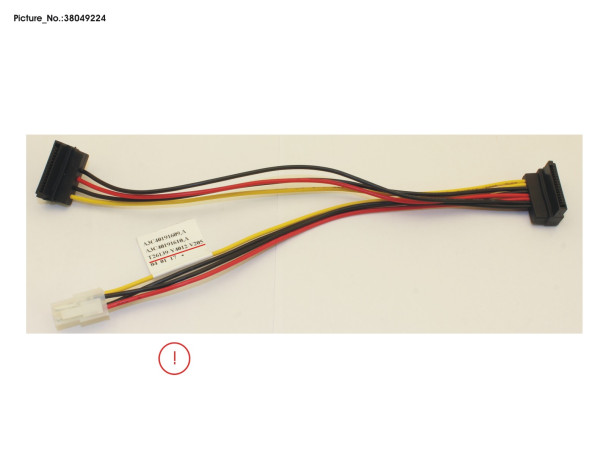 CABLE SATA POWER