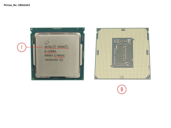 CPU XEON E-2288G 3.7GHZ 95W