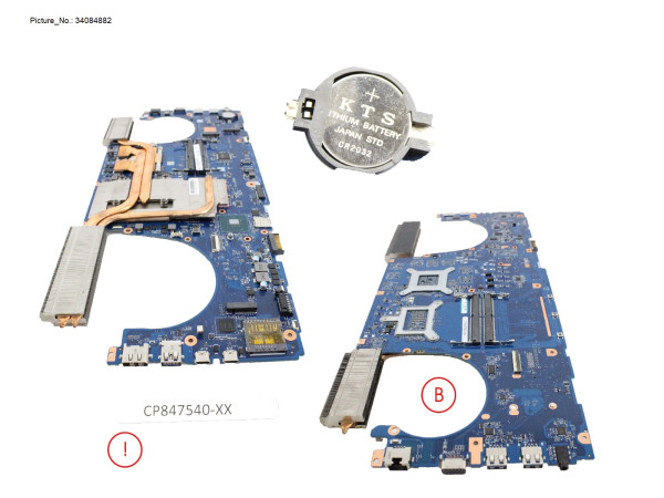 MB ASSY I7-8750H N18E-Q1 P3200 (PRVD)