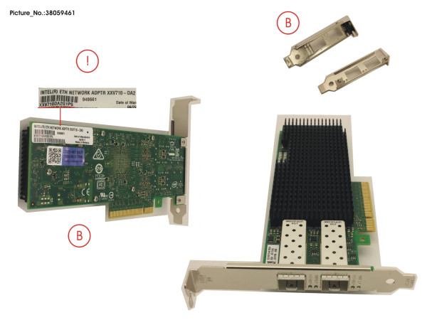 XXV710-DA2 2X25GB SFP+