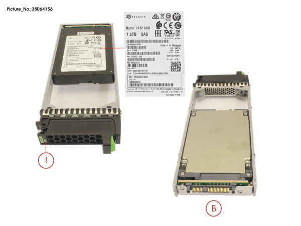 JX40 S2 TLC SSD 1.6TB WI