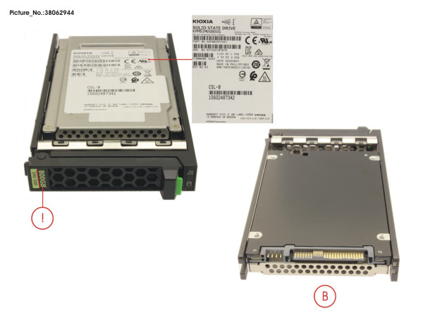 SSD SAS 12G 800GB WRITE-INT. 2.5' H-P EP