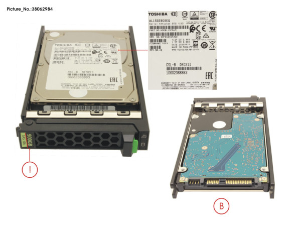 HD SAS 12G 900GB 10K 512E HOT PL 2.5' EP