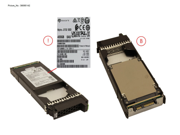 DX/AF SSD SAS 2.5" 400GB 12G