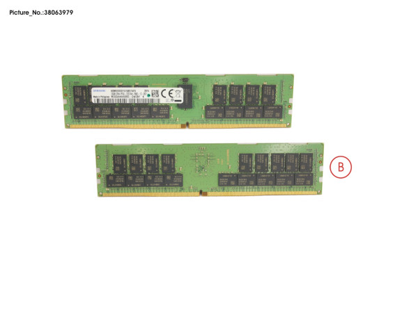 32GB (1X32GB) 2RX4 DDR4-3200 R ECC