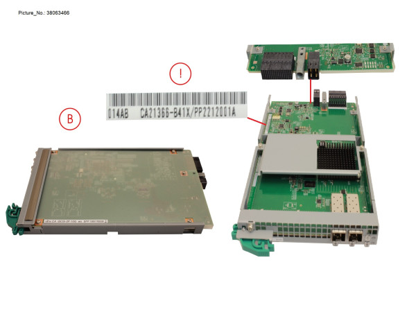 DX MR/HE SPARE CA ISCSI 10G 2P WOSFP