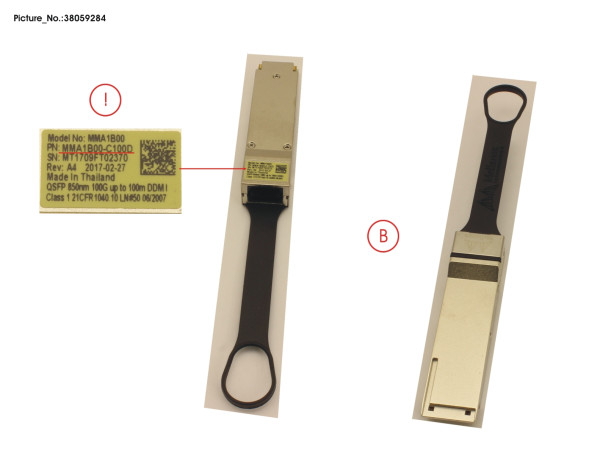 MEL QSFP28 100G MMF