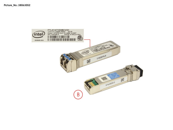 SFP+ TRANSCEIVER 10G/1G DUAL RATE LR