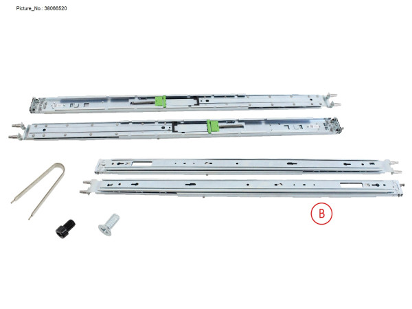 NEW RMK-SLIDE-IN RAIL FOR SHORT DEPTH