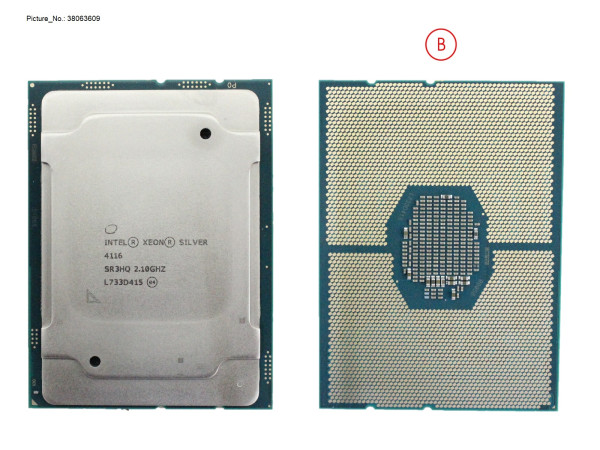 CPU XEON SILVER 4116 2,1GHZ 85W