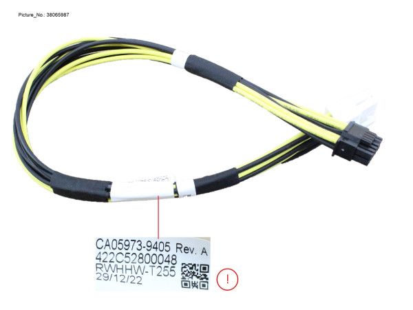POWER CABLE FOR GPGPU (PCIE-12P) (H100)