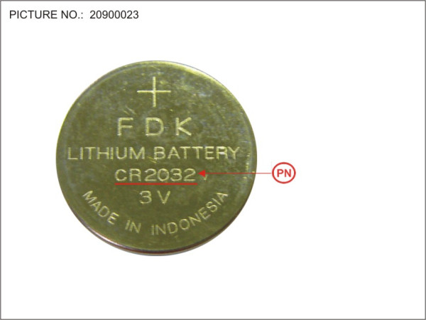 BT-RTC LITHIUM BATTERY (CR 2032)