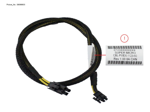 CABLE PWR (MB-PDB) 60CM