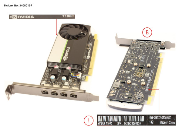 VGA NVIDIA QUADRO T1000